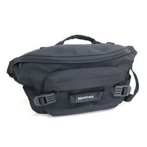 BALENCIAGA Army Body Bag Nylon Black